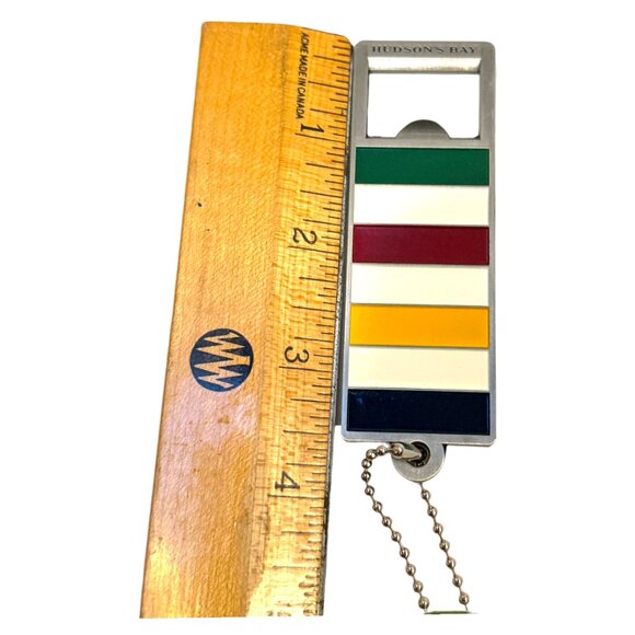 HBC Hudsons Bay Steam Whistle Opener Keychain  Lot 2 New Tags 150th Anni… - Picture 7 of 9